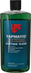 LPS - Tapmatic Natural, 16 oz Bottle Cutting & Tapping Fluid - Straight Oil, For Boring, Broaching, Drilling, Engraving, Facing, Milling, Reaming, Sawing, Tapping, Threading, Turning - USA Tool & Supply