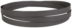 M.K. MORSE - 10 to 14 TPI, 7' 1" Long x 3/4" Wide x 0.035" Thick, Welded Band Saw Blade - High Speed Steel, Bi-Metal, Toothed Edge, Raker Tooth Set - USA Tool & Supply