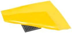 Brady SPC Sorbents - 42" Long x 42" Wide, PVC Drain Seal - Yellow, Use for Oil/Chemicals/Sediment - USA Tool & Supply