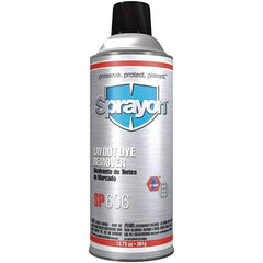 Sprayon - Layout Fluid Remover - 16 Ounce Aerosol Can, 12-3/4 Ounce Net Fill - USA Tool & Supply