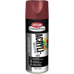 Krylon - 16 oz Ruddy Brown Primer - 15 to 20 Sq Ft Coverage, Direct to Metal, Quick Drying, Interior/Exterior - USA Tool & Supply
