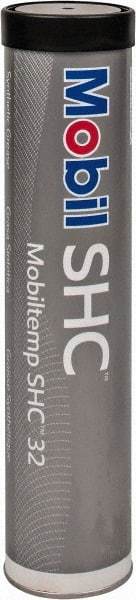 Mobil - 12.5 oz Cartridge Synthetic High Temperature Grease - Red, High Temperature, NLGIG 1-1/2, - USA Tool & Supply