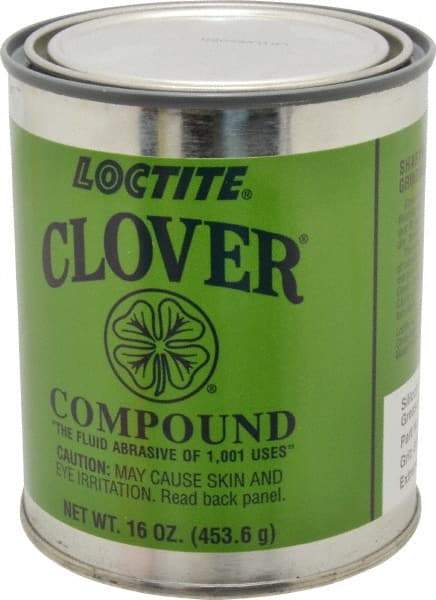 Loctite - 1 Lb Grease Compound - Compound Grade Super Fine, Grade 5A, 800 Grit, Black & Gray, Use on General Purpose - USA Tool & Supply