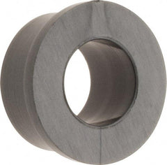 Poly Hi Solidur - 3/16" Inside x 5/16" Outside Diam, Nylon Sleeve Bearing - 0.37" Outside Diam, 0.047" Flange Thickness, 3/16" OAL - USA Tool & Supply