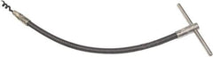 Made in USA - 7-1/4" OAL Flexible Shaft - 1/4" Cork Diam, 5/32" Shaft Diam, For 1/4 to 5/16" Packing Size - USA Tool & Supply