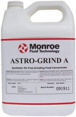Monroe Fluid Technology - Astro-Grind A, 1 Gal Bottle Grinding Fluid - Synthetic, For Light Machining - USA Tool & Supply