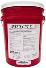 Monroe Fluid Technology - Astro-Cut B, 5 Gal Pail Cutting & Grinding Fluid - Semisynthetic, For CNC Milling, Drilling, Tapping, Turning - USA Tool & Supply