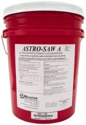Monroe Fluid Technology - Astro-Saw A, 5 Gal Pail Sawing Fluid - Water Soluble - USA Tool & Supply