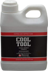 Monroe Fluid Technology - Cool Tool, 1 Pt Can Cutting & Tapping Fluid - Straight Oil, For Blanking, Boring, Broaching, Drilling, Hobbing, Milling, Reaming, Tapping, Turning - USA Tool & Supply