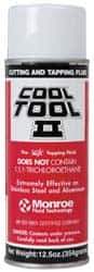 Monroe Fluid Technology - Cool Tool II, 1 Lb Aerosol Cutting & Tapping Fluid - Straight Oil, For Blanking, Boring, Broaching, Drilling, Hobbing, Milling, Reaming, Tapping, Turning - USA Tool & Supply