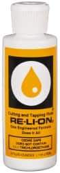 Made in USA - Re-Li-On, 4 oz Bottle Cutting & Tapping Fluid - Naphthenic Oil Based, For Machining, Turning - USA Tool & Supply