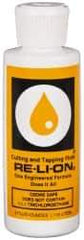 Made in USA - Re-Li-On, 4 oz Bottle Cutting & Tapping Fluid - Naphthenic Oil Based, For Machining, Turning - USA Tool & Supply