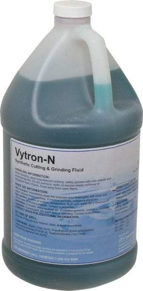 Rustlick - Rustlick Vytron-N, 1 Gal Bottle Cutting & Grinding Fluid - Synthetic, For Drilling, Milling, Sawing, Tapping, Turning - USA Tool & Supply