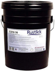 Rustlick - Rustlick EDM-30, 5 Gal Pail EDM/Dielectric Fluid - Straight Oil, For Electric Discharge Machining - USA Tool & Supply