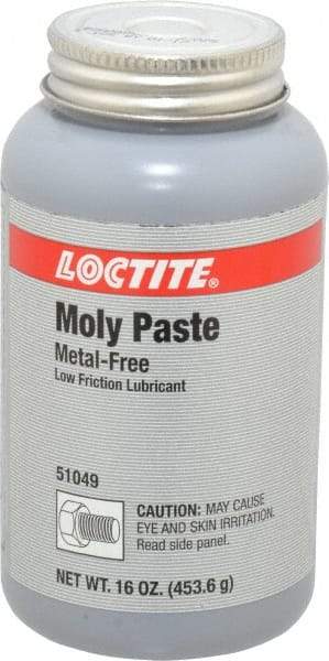 Loctite - 1 Lb Can General Purpose Anti-Seize Lubricant - Molybdenum Disulfide, -20 to 750°F, Black, Water Resistant - USA Tool & Supply