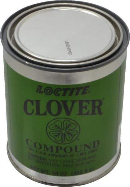 Loctite - 1 Lb Grease Compound - Compound Grade Medium, Grade D, 180 Grit, Black & Gray, Use on General Purpose - USA Tool & Supply