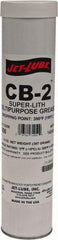 Jet-Lube - 14 oz Cartridge Lithium High Temperature Grease - Amber, High Temperature, 300°F Max Temp, NLGIG 2, - USA Tool & Supply