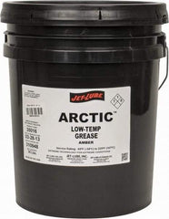 Jet-Lube - 5 Gal Pail Low Temperature Grease - Amber, Low Temperature, 225°F Max Temp, NLGIG 2, - USA Tool & Supply