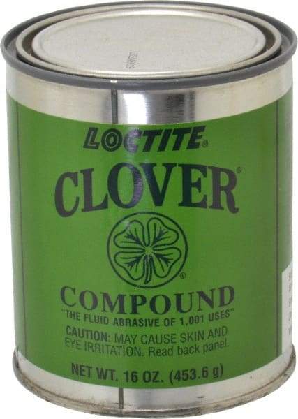 Loctite - 1 Lb Grease Compound - Compound Grade Very Fine, Grade C, 220 Grit, Black & Gray, Use on General Purpose - USA Tool & Supply