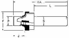 Scientific Cutting Tools - 1-7/8 - 12" Port, 2.628" Spotface Diam, 1-1/2" Tube Outside Diam, Plain Pilot, Carbide Tipped Porting Tool - USA Tool & Supply