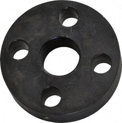 Nook Industries - 1.6" Flange OD x 0.41" Thickness Precision Acme Mounting Flange - For 3/8-4, 3/8-10 Bars, 4 Mounting Holes, Steel - USA Tool & Supply