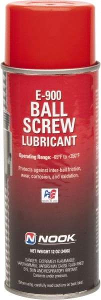 Nook Industries - 12 oz Aerosol Spray Lubricant - -65°F to 375°F - USA Tool & Supply