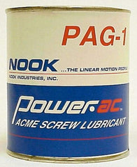 Nook Industries - 1 Lb Can Synthetic Extreme Pressure Grease - Tan, Extreme Pressure & High Temperature, 400°F Max Temp, NLGIG 2, - USA Tool & Supply