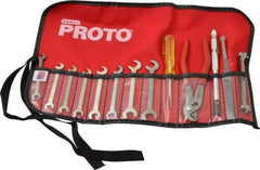 Proto - 13 Piece, 13/64 to 3/8", Ignition Wrench Set - Inch System of Measurement, Satin Finish - USA Tool & Supply