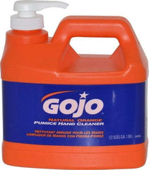 GOJO - 1/2 Gal Pump Bottle Liquid Hand Cleaner - General Duty, Orange Scent - USA Tool & Supply