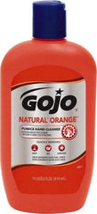 GOJO - 14 oz Squeeze Bottle Liquid Hand Cleaner - General Duty, Orange Scent, W/Pumice - USA Tool & Supply