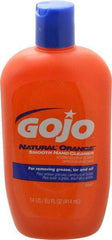 GOJO - 14 oz Squeeze Bottle Liquid Hand Cleaner - General Duty, Orange Scent - USA Tool & Supply