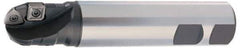 Kennametal - 1-1/4" Cut Diam, 1.19" Max Depth of Cut, 1-1/4" Shank Diam, 5.12" OAL, Indexable Ball Nose End Mill - 1.73" Head Length, Straight Shank, 4.347 Toolholder, SPGX 0903AP, WPGX 07T312.160 Insert - USA Tool & Supply