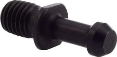 Kennametal - BT40 Taper, 5/8-11 Thread, 45° Angle Radius, Standard Retention Knob - 2-1/8" OAL, 0.588" Knob Diam, 1.266" from Knob to Flange - Exact Industrial Supply