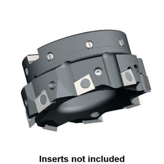 Kennametal - 5 Inserts, 125mm Cut Diam, 40mm Arbor Diam, 9.5mm Max Depth of Cut, Indexable Square-Shoulder Face Mill - 0/90° Lead Angle, 63mm High, BGHX 15L5... Insert Compatibility, Series Fix-Perfect - USA Tool & Supply