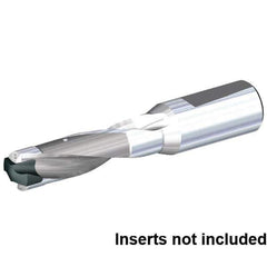 Kennametal - KSEM Series, 10 Head Connection, 3xD, 40mm Shank Diam, Drill Body - 172mm Body to Flange Length, KSEM Toolholder, 37.92mm Nose Diam, 114mm Drill Body Length, 162mm Flute Length - USA Tool & Supply