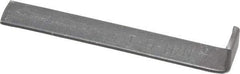 Dumont Minute Man - 1 Piece Style B-1 Broach Shim - 4mm Keyway Width, 0.038" Shim Thickness - USA Tool & Supply