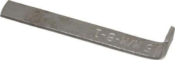 Dumont Minute Man - 1 Piece Style B-1 Broach Shim - 5mm Keyway Width, 0.05" Shim Thickness - USA Tool & Supply