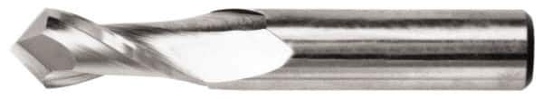 Melin Tool - 15/16" Diam, 1-31/32" LOC, 2 Flute, 90° Point Angle, Cobalt Drill Mill - Uncoated, 4-7/32" OAL, 3/4" Shank Diam - USA Tool & Supply