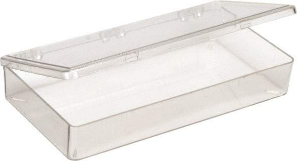 Flambeau - 4-1/2" Wide x 1-3/8" High x 8-1/4" Deep, Small Parts Box - K-Resin Frame, 1 Compartments, 7-1/8" Wide x 1-1/8" High x 4" Deep Bin - USA Tool & Supply