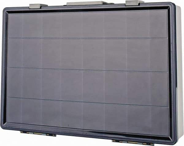 Flambeau - 18-1/2" Wide x 3" High x 13" Deep, Small Parts Storage Box - Copolymer Frame, 8 to 32 Compartments - USA Tool & Supply