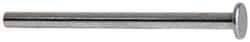 Made in USA - #8-32 Thread Barrel, Aluminum Sex Bolt & Binding Post - Uncoated, 3/8" Screw Length, 2" Long Barrel - USA Tool & Supply