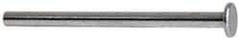 Made in USA - #8-32 Thread Barrel, Aluminum Sex Bolt & Binding Post - Uncoated, 3/8" Screw Length, 1-3/4" Long Barrel - USA Tool & Supply