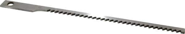 Dumont Minute Man - 3/16" Keyway Width, Style AF, Keyseating Broach - Bright Finish, 3/16" Broach Body Width, 16" OAL - USA Tool & Supply