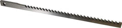 Dumont Minute Man - 3/8" Keyway Width, Style AF, Keyseating Broach - Bright Finish, 3/8" Broach Body Width, 20" OAL - USA Tool & Supply