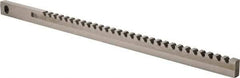 Dumont Minute Man - 1/2" Keyway Width, Style AF, Keyseating Broach - Bright Finish, 1/2" Broach Body Width, 20" OAL - USA Tool & Supply