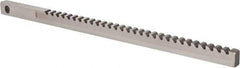 Dumont Minute Man - 5/8" Keyway Width, Style AF, Keyseating Broach - Bright Finish, 5/8" Broach Body Width, 20" OAL - USA Tool & Supply