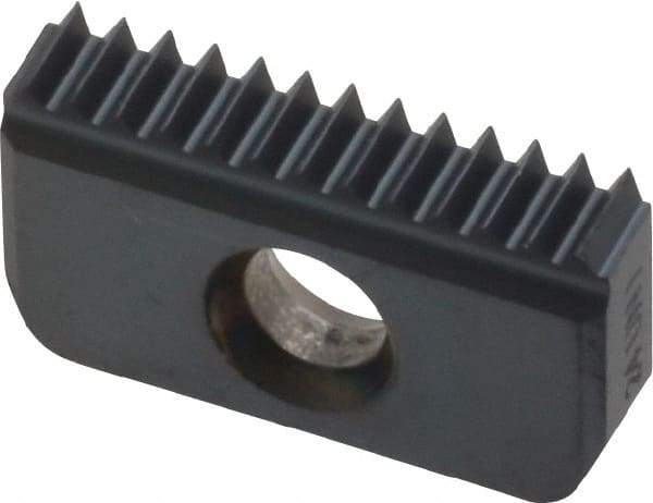 Carmex - 24 TPI, Internal Thread, UN Standard, 14I MT7 Grade Thread Mill Insert - Carbide, TiAlN Coating - USA Tool & Supply