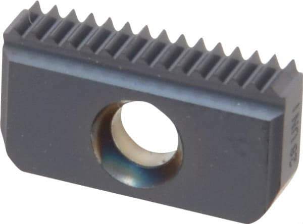 Carmex - 28 TPI, Internal Thread, UN Standard, 14I MT7 Grade Thread Mill Insert - Carbide, TiAlN Coating - USA Tool & Supply