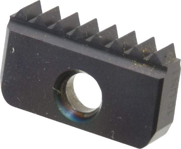 Carmex - 10 TPI, Internal Thread, UN Standard, 21I MT7 Grade Thread Mill Insert - Carbide, TiAlN Coating - USA Tool & Supply