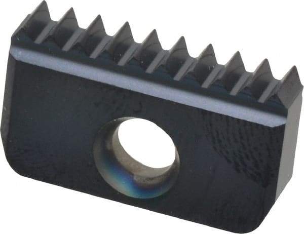 Carmex - 12 TPI, Internal Thread, UN Standard, 21I MT7 Grade Thread Mill Insert - Carbide, TiAlN Coating - USA Tool & Supply